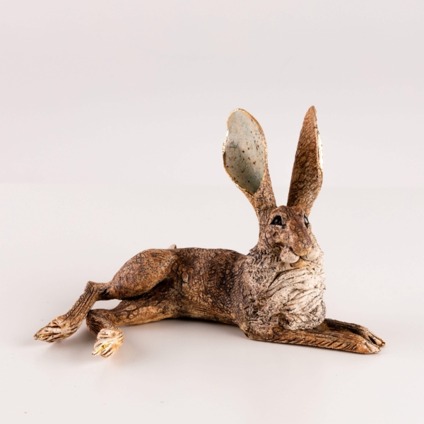 Gin Durham Small Reclining Hare