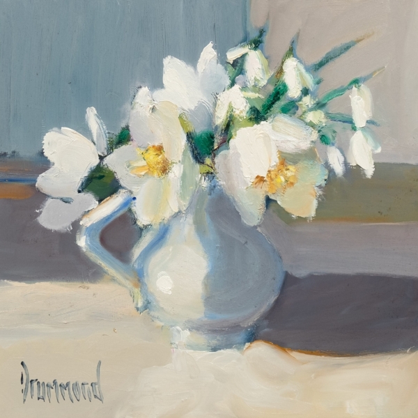 Marion Drummond PAI Lenten Roses and Candlemas Bells