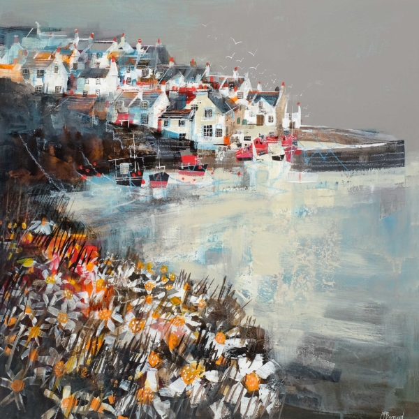 Mike Bernard Red Boats, Crail