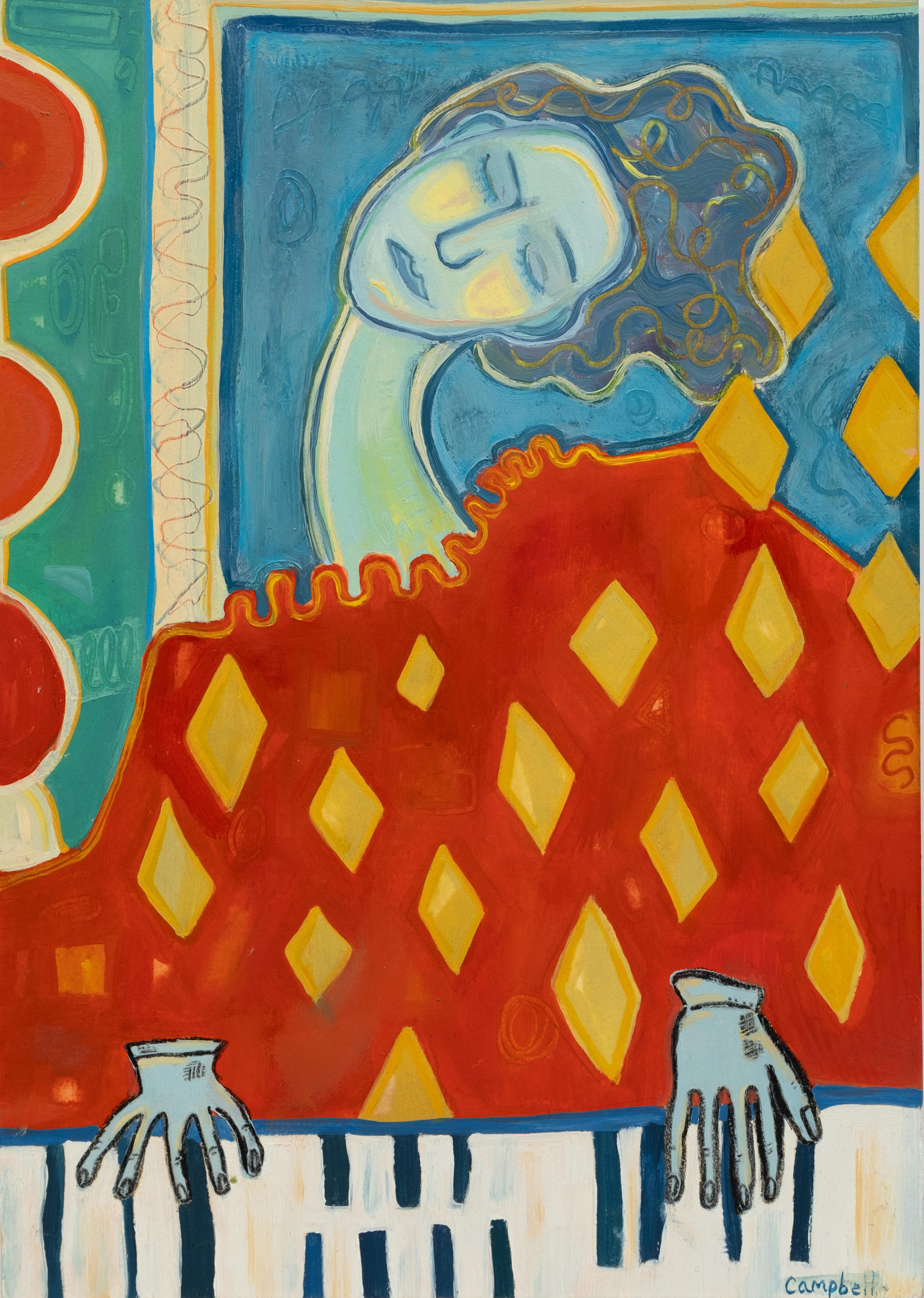 The Pianist with Diamonds