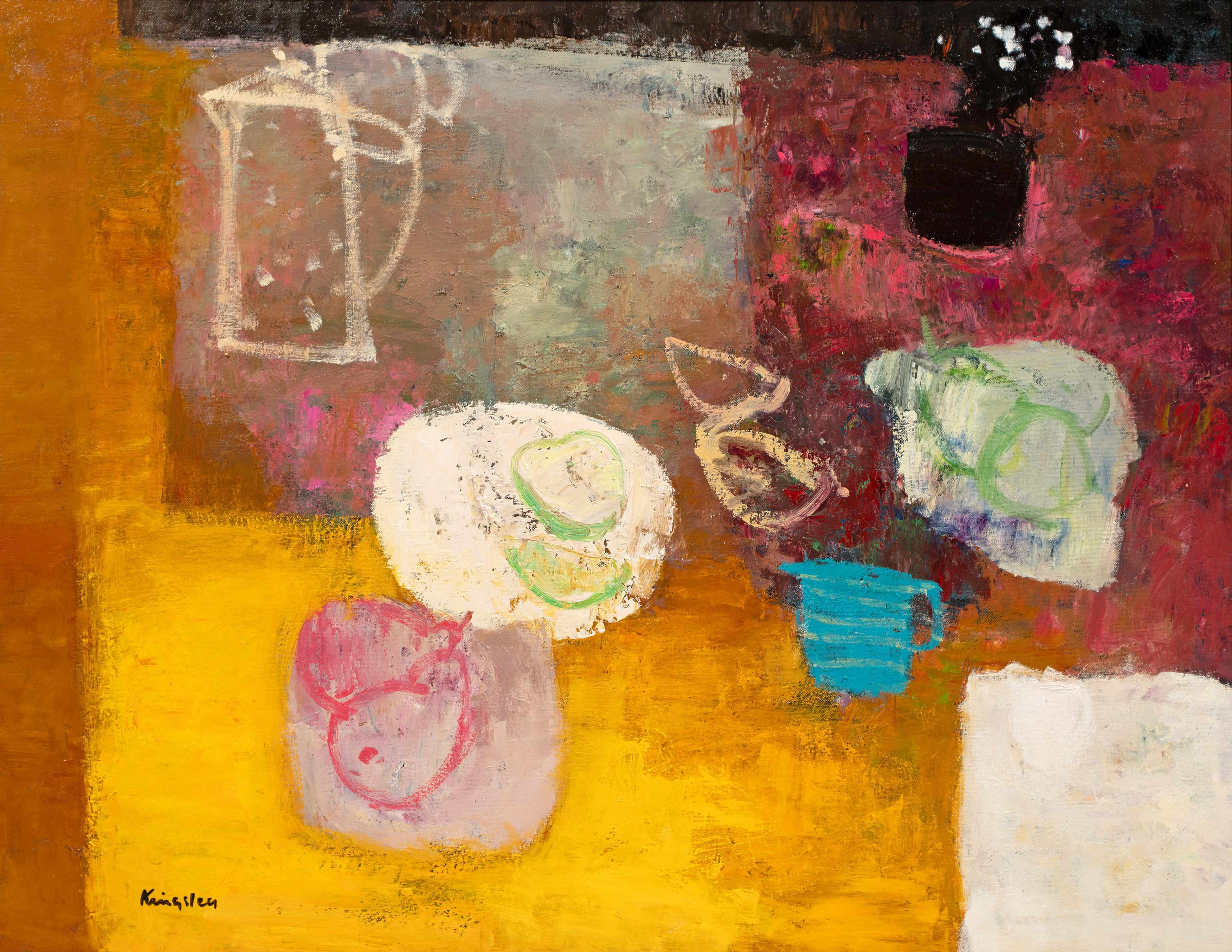 Still Life with Coffee Pot and Fruit