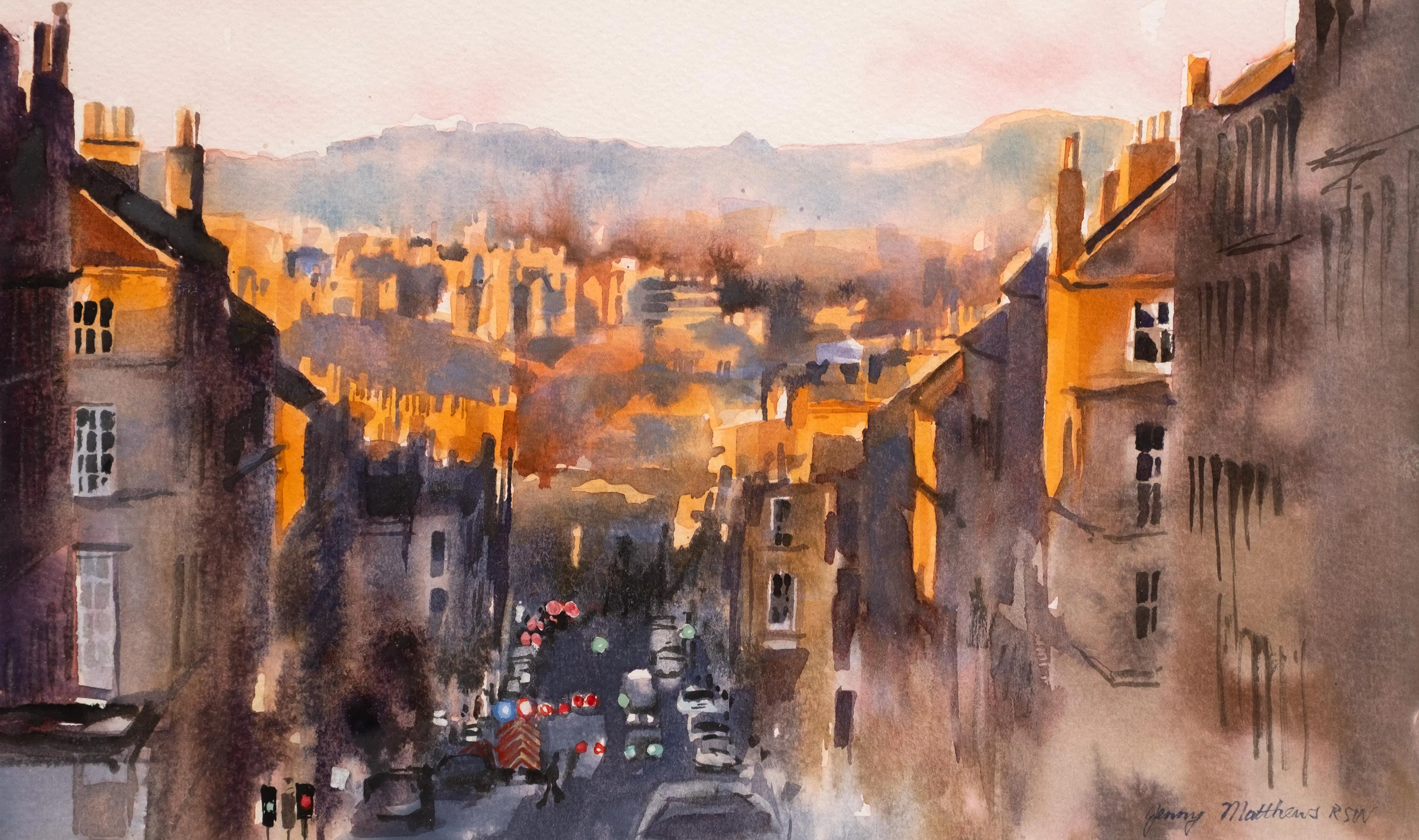 Fife from Dundas Street, Edinburgh