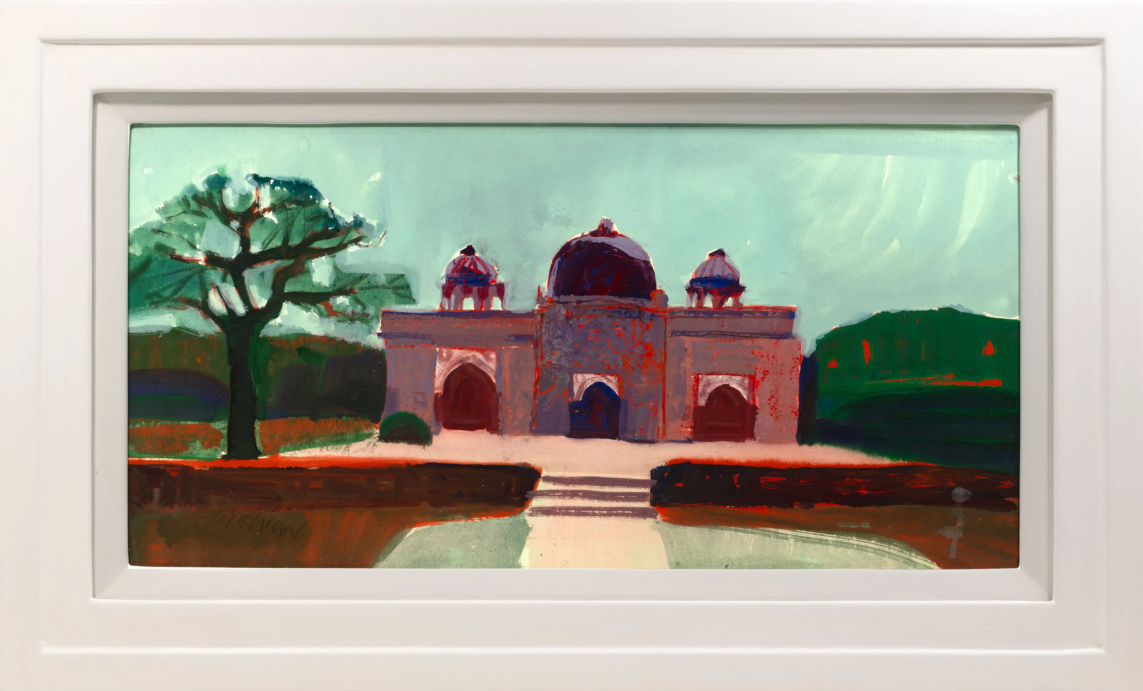 In the Garden of Isa Khan, Delhi