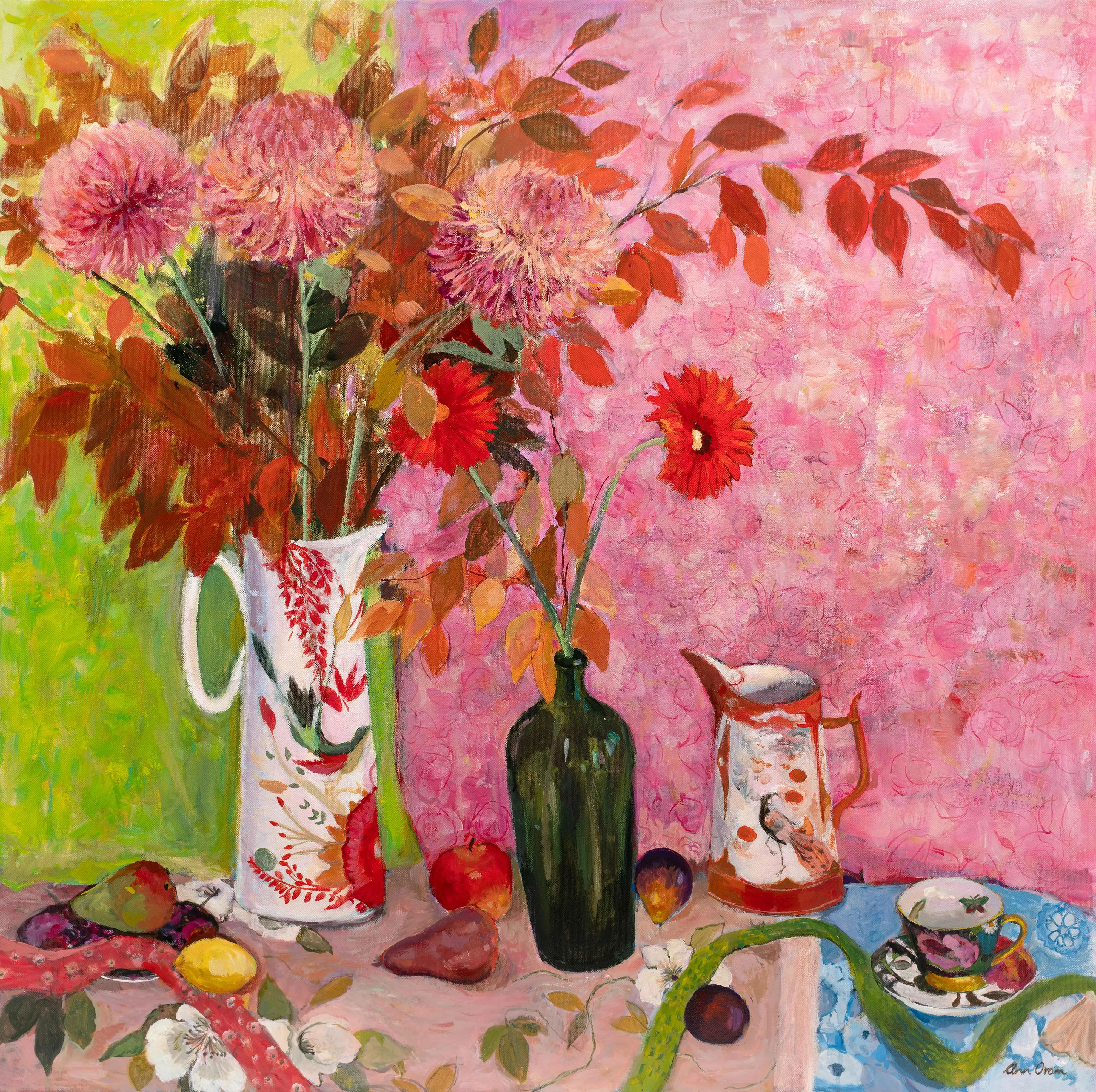Dahlia Still Life