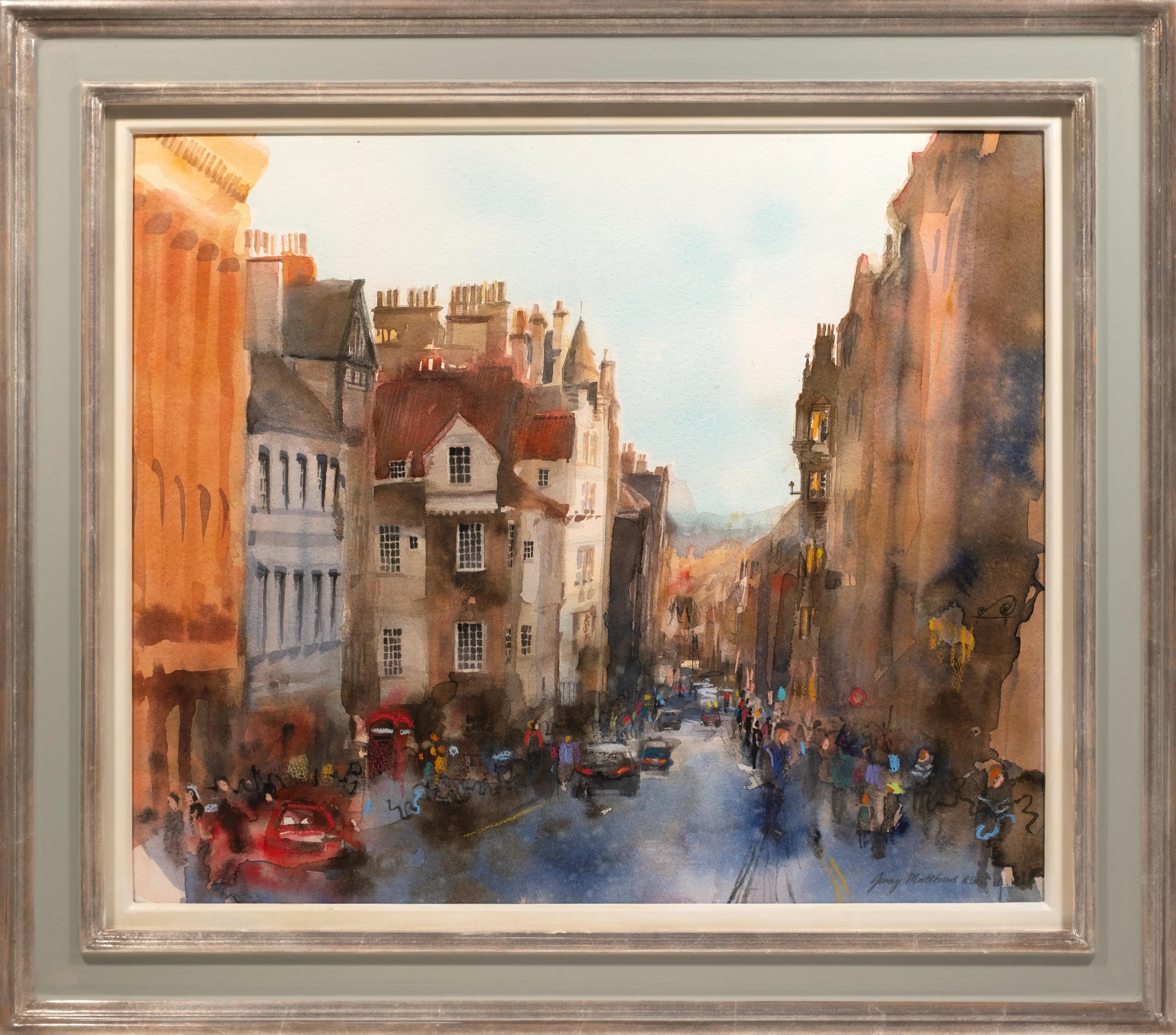 Edinburgh’s Royal Mile with a View to the Firth of Forth