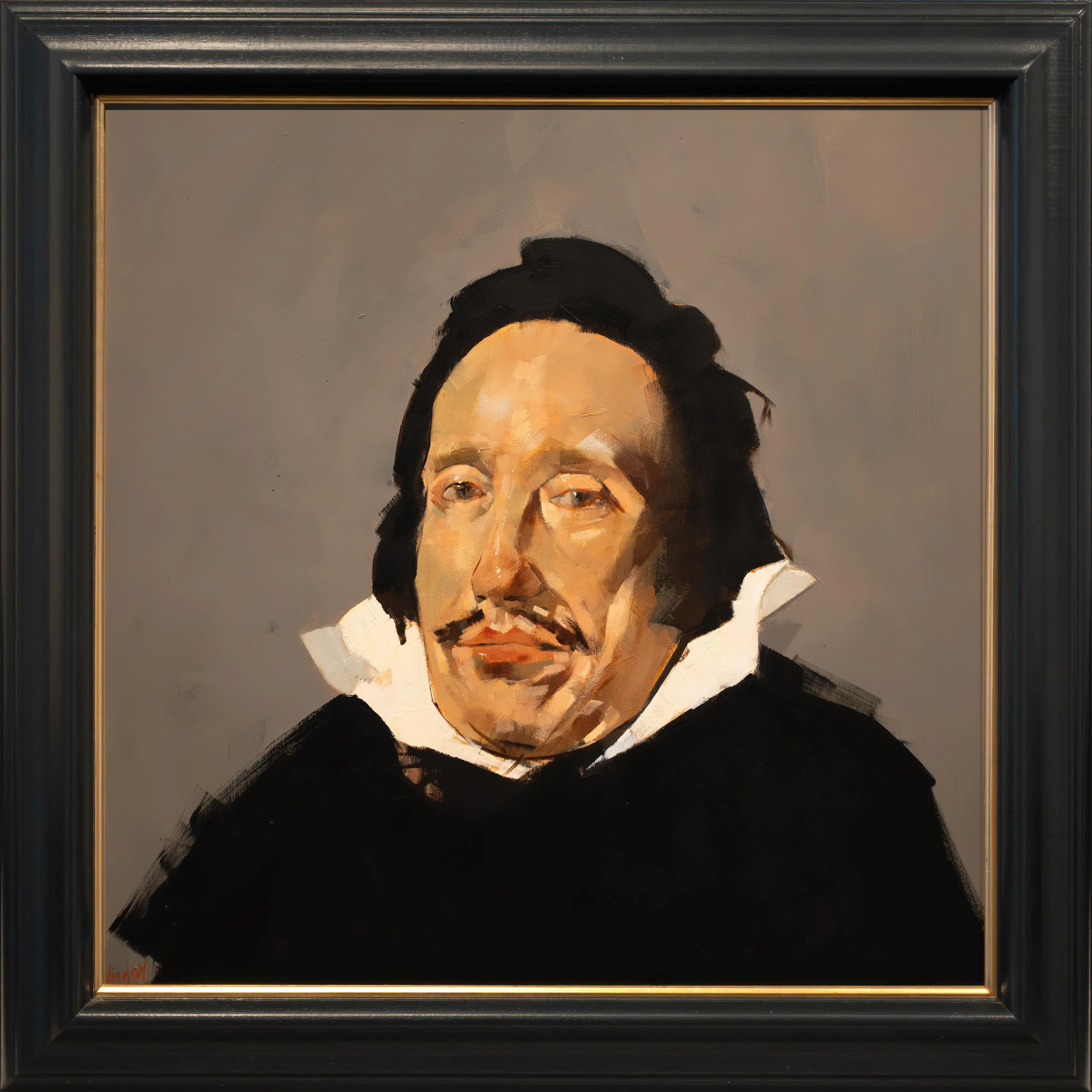 Portrait of a Man After Velazquez
