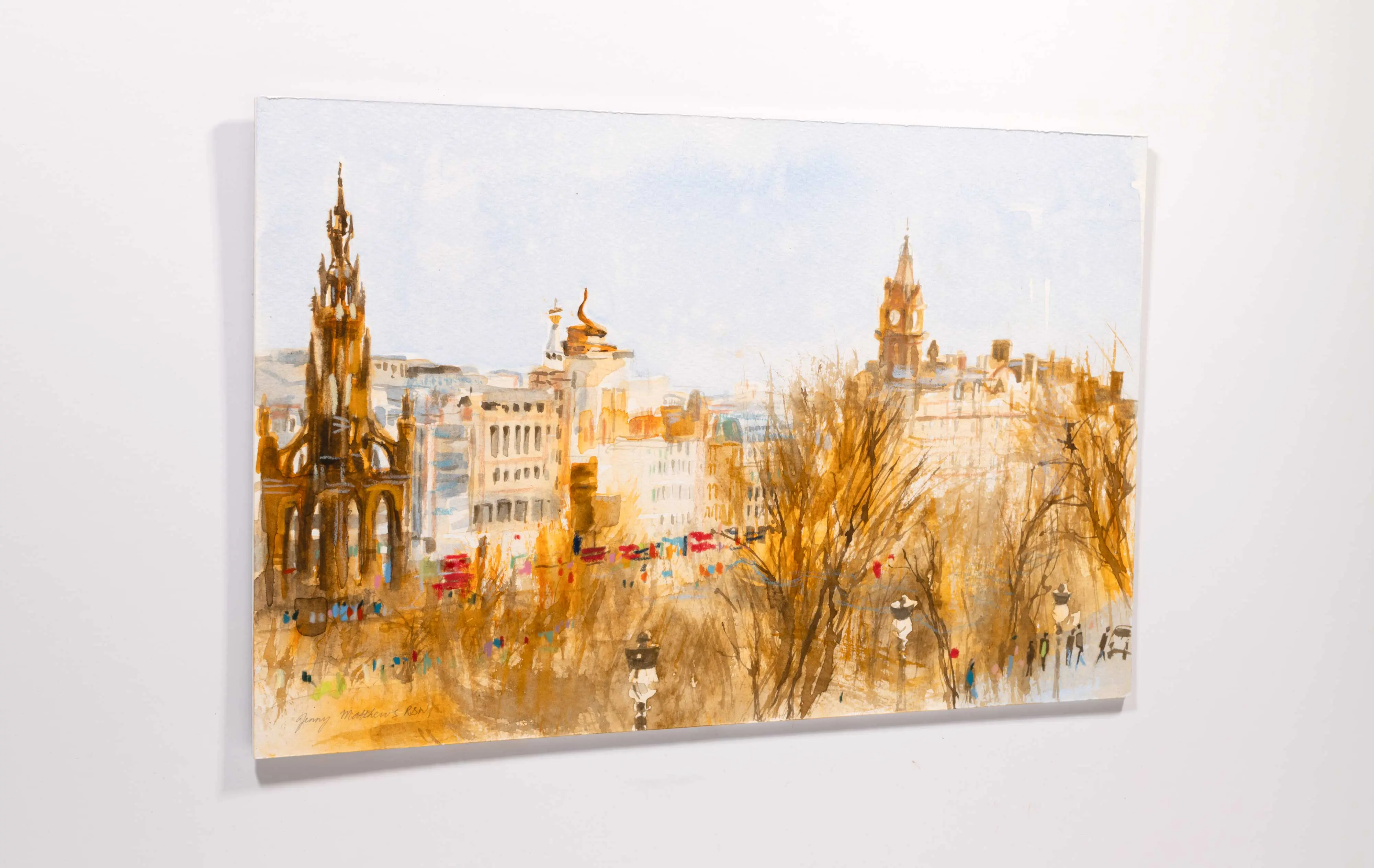Princes Street from the Mound, Edinburgh