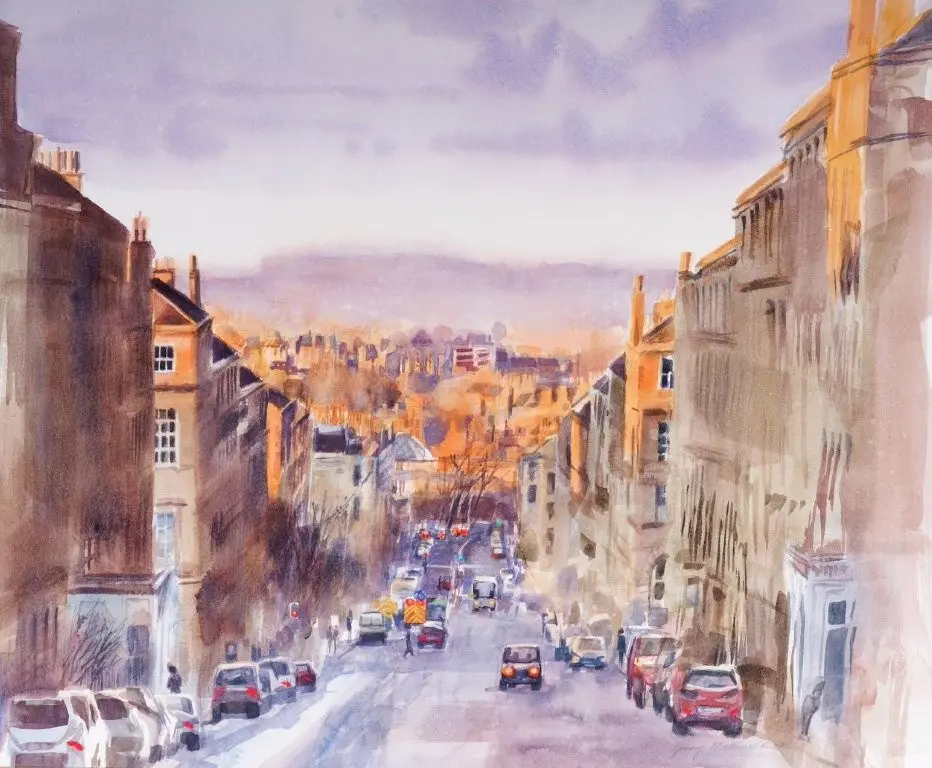 Late Afternoon in Edinburgh’s New Town